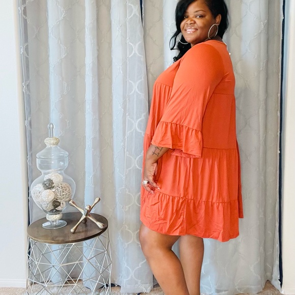 The Ruffled Babydoll Dress - Picture 3 of 4